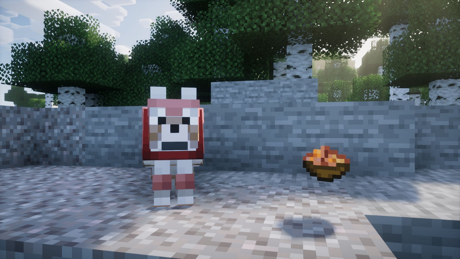 Here's a ranked list of the best food you can feed to wolves in Minecraft (Image via Sportskeeda Gaming || Mojang Studios)